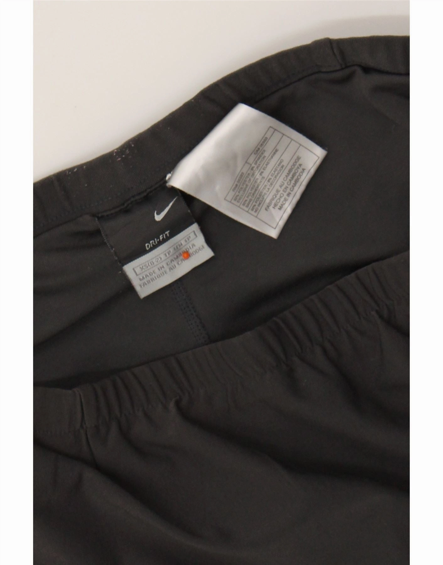 NIKE Womens Dri Fit Skort US 0/2 XS  Black Polyester
