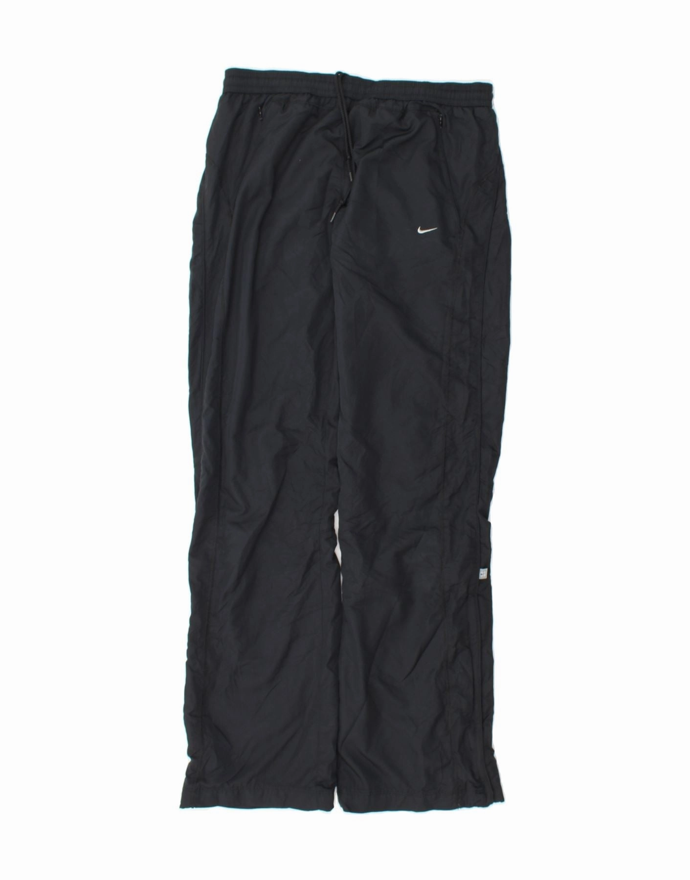 NIKE Womens Tracksuit Trousers UK 6/8 XS  Black Polyester