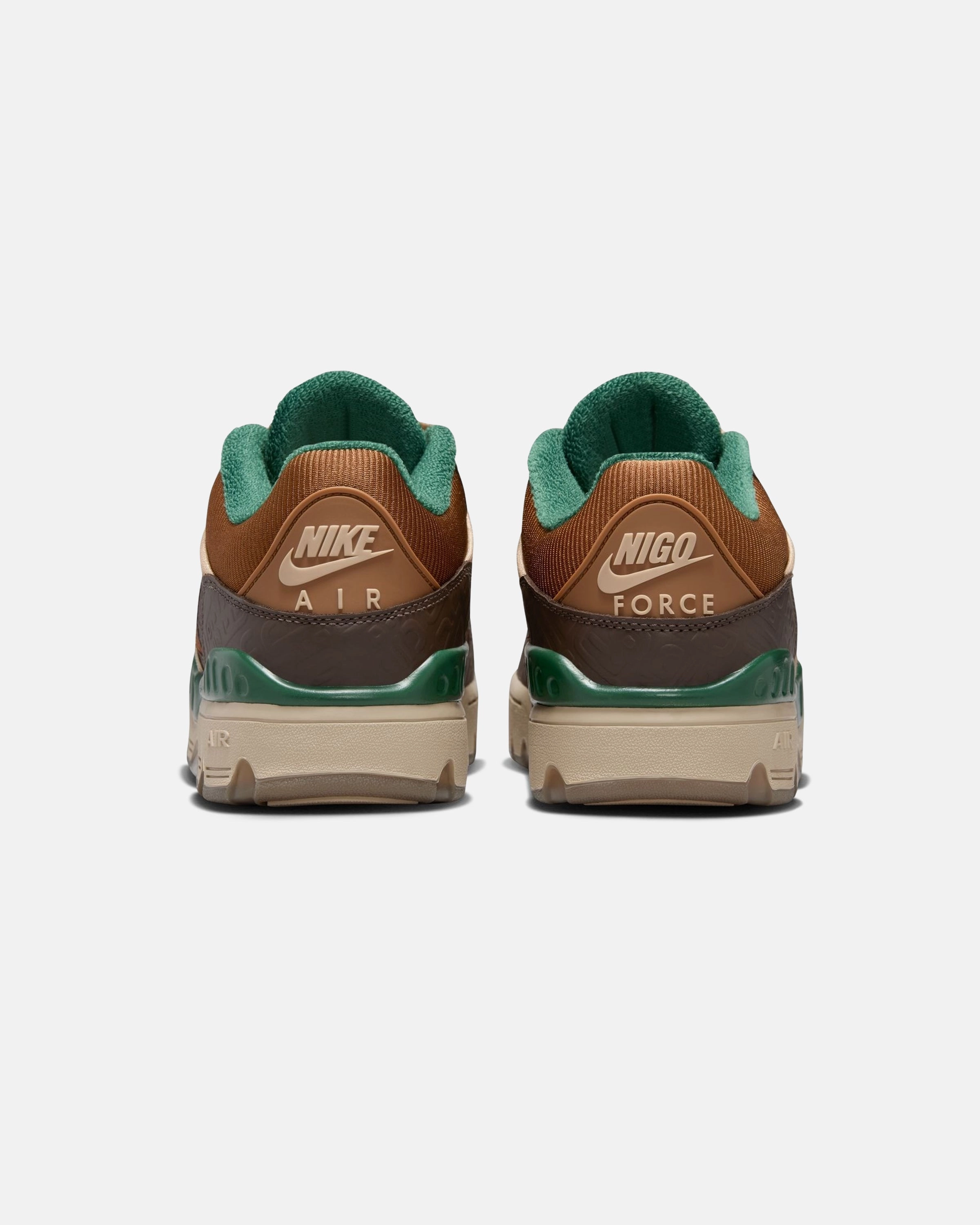 NIKE X NIGO AIR FORCE 3 LOW SP - BAROQUEBROWN