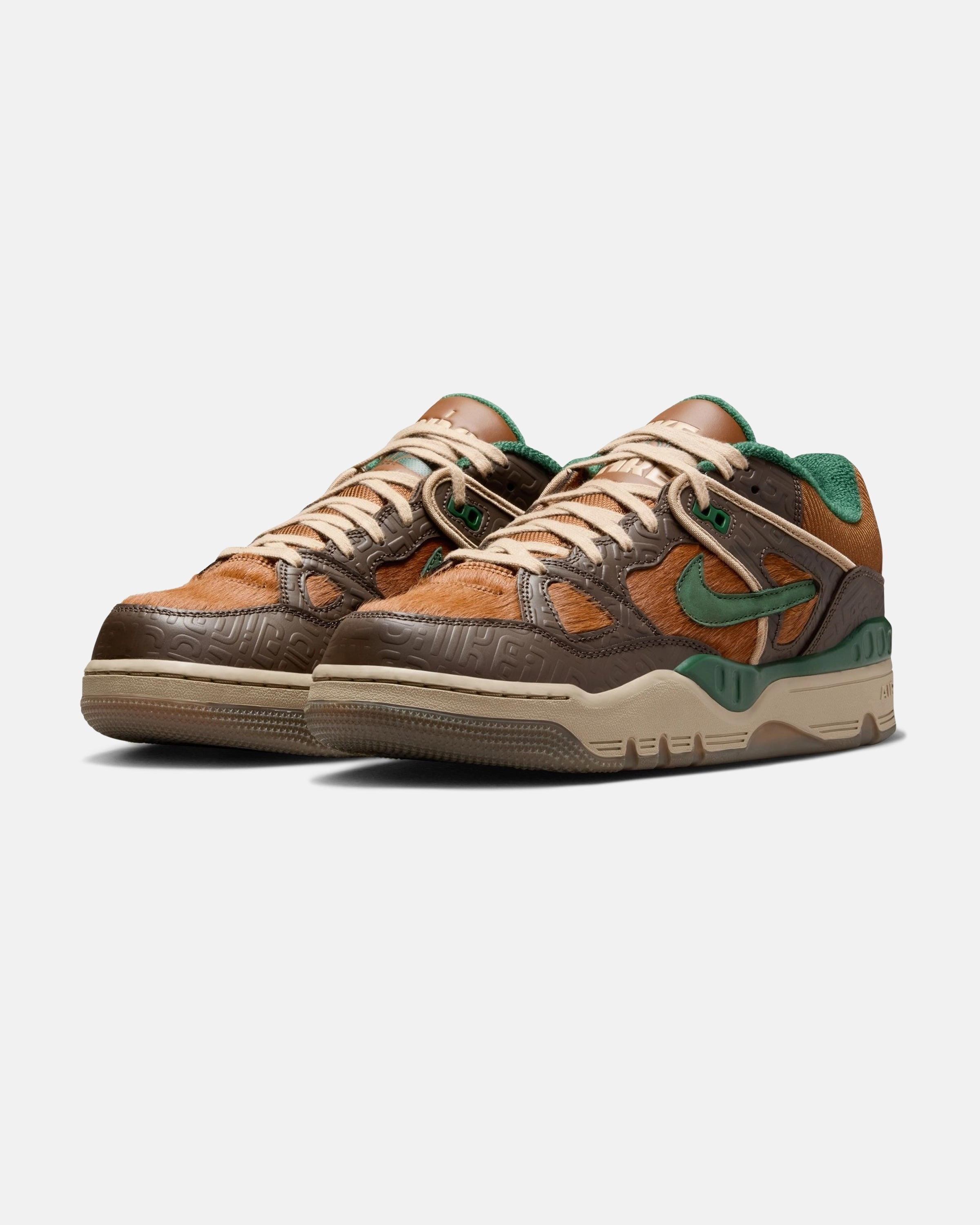 NIKE X NIGO AIR FORCE 3 LOW SP - BAROQUEBROWN