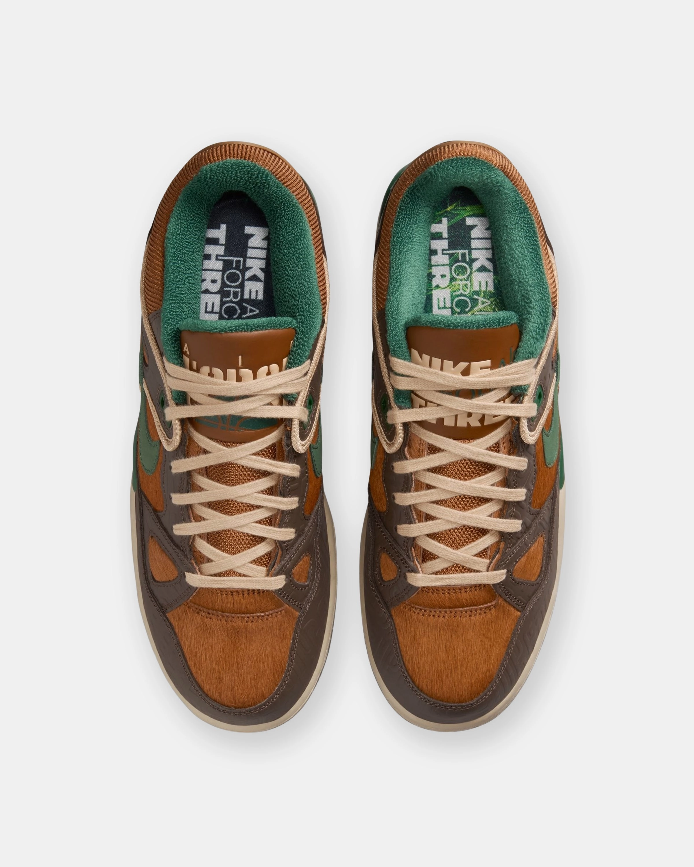 NIKE X NIGO AIR FORCE 3 LOW SP - BAROQUEBROWN
