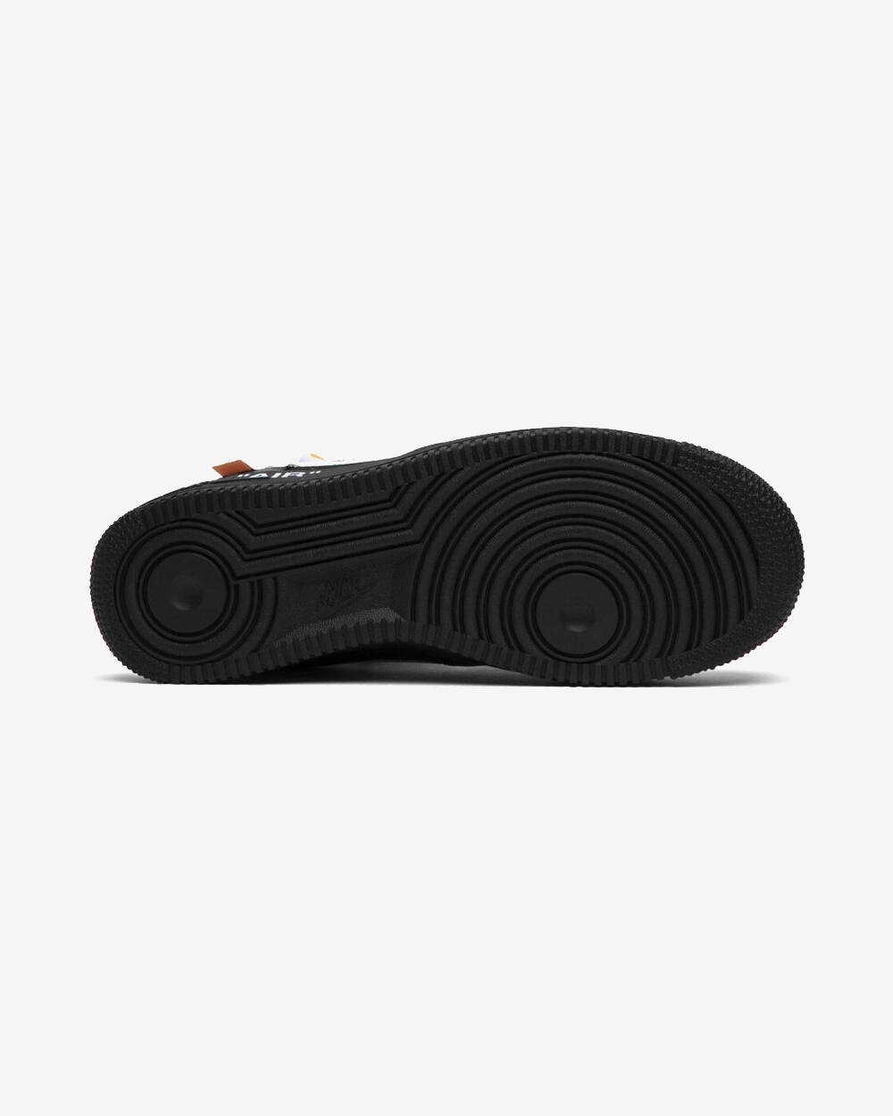 NIKE X OFFWHITE AIR FORCE ONE 2.0 BLACK LOW US9.5M / US11W / EU43
