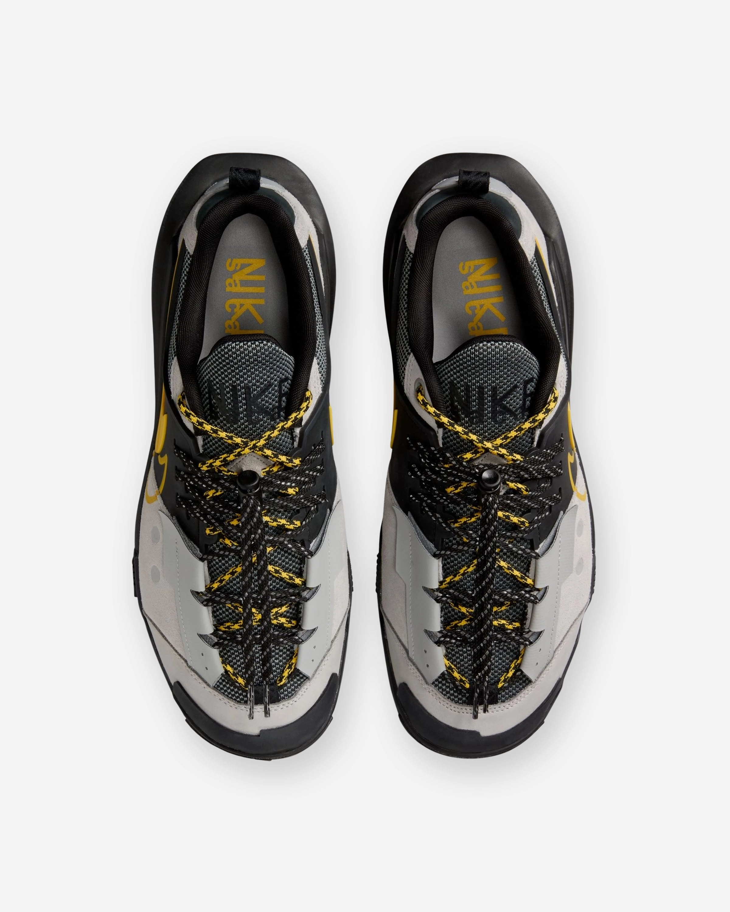 NIKE X SACAI ZEGAMADOME - MATTESILVER/ TOURYELLOW