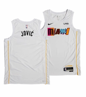 Nikola Jović Nike Miami Mashup Vol. 2 Swingman Jersey - Custom Number Style