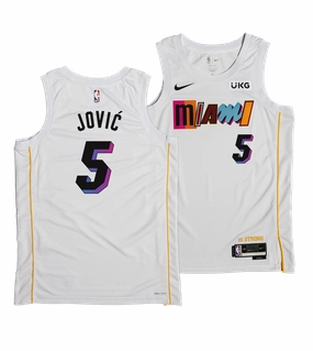 Nikola Jović Nike Miami Mashup Vol. 2 Youth Swingman Jersey - Player's Choice