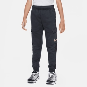 Pantalon Cargo Nike Sportswear Tech Fleece Junior - Gris/Doré