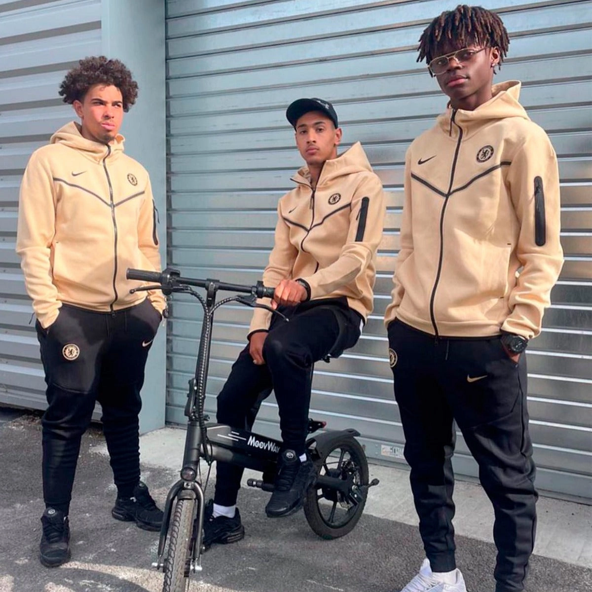Pantalon Chelsea Tech Fleece 2022/2023 - Noir/Doré