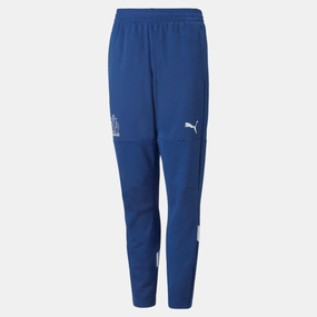 Pantalon d'entrainement OM Junior 2022/2023 - Bleu/Blanc