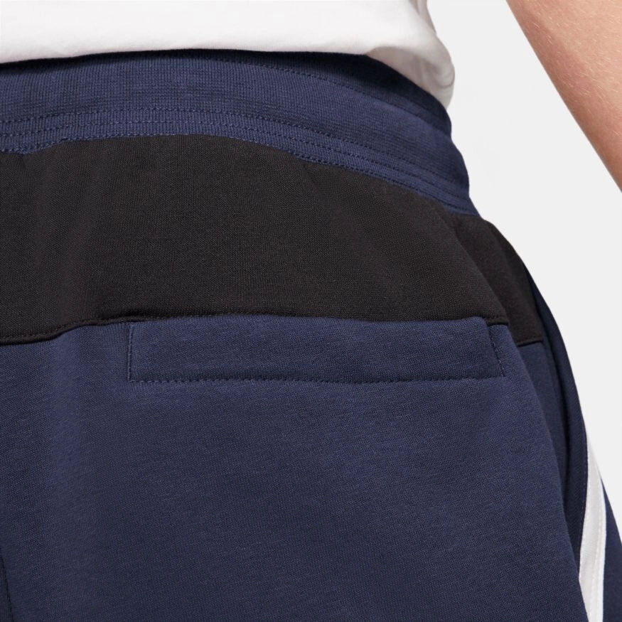Pantalon jogging Nike Air Fleece - Bleu/Noir/Blanc