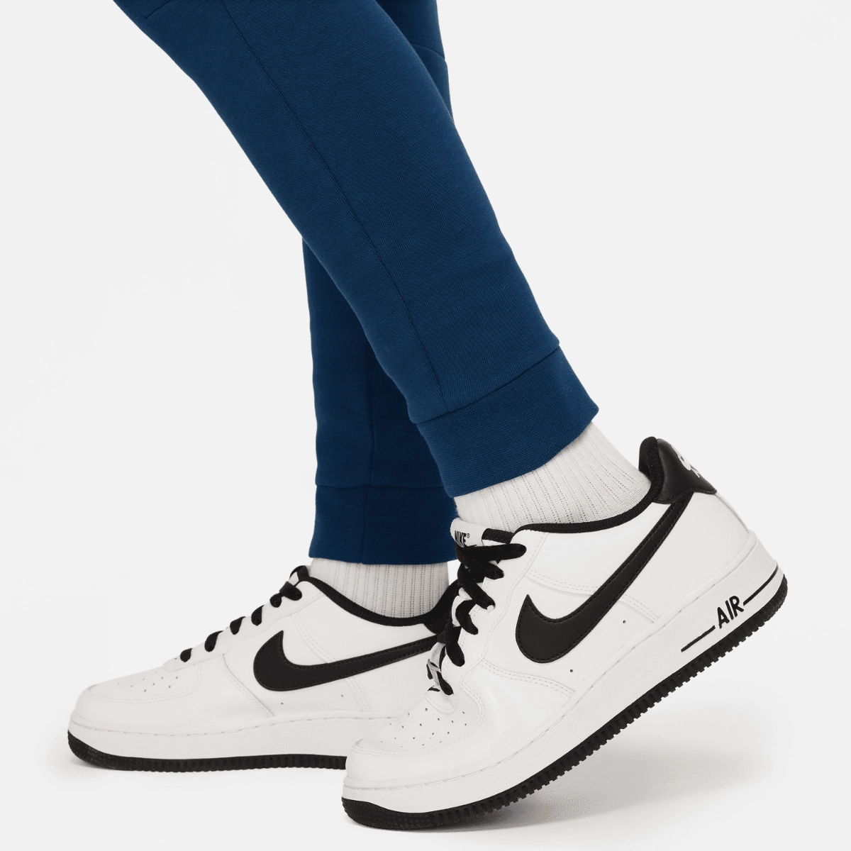 Pantalon jogging Nike Tech Fleece Junior - Bleu Marine/Noir
