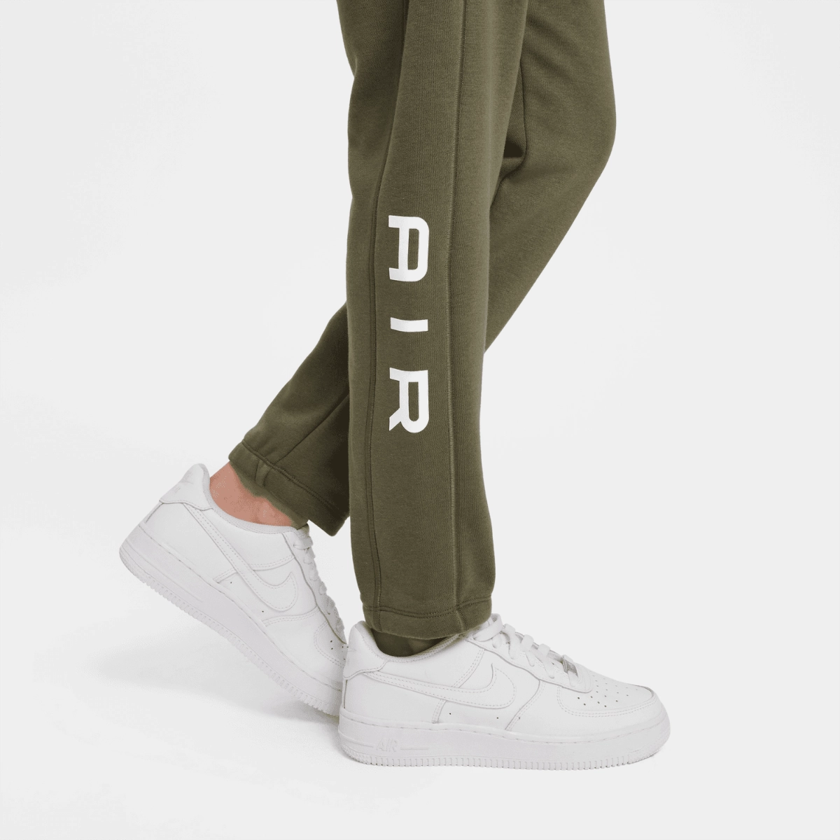 Pantalon Nike Air Junior - Kaki/Violet/Blanc