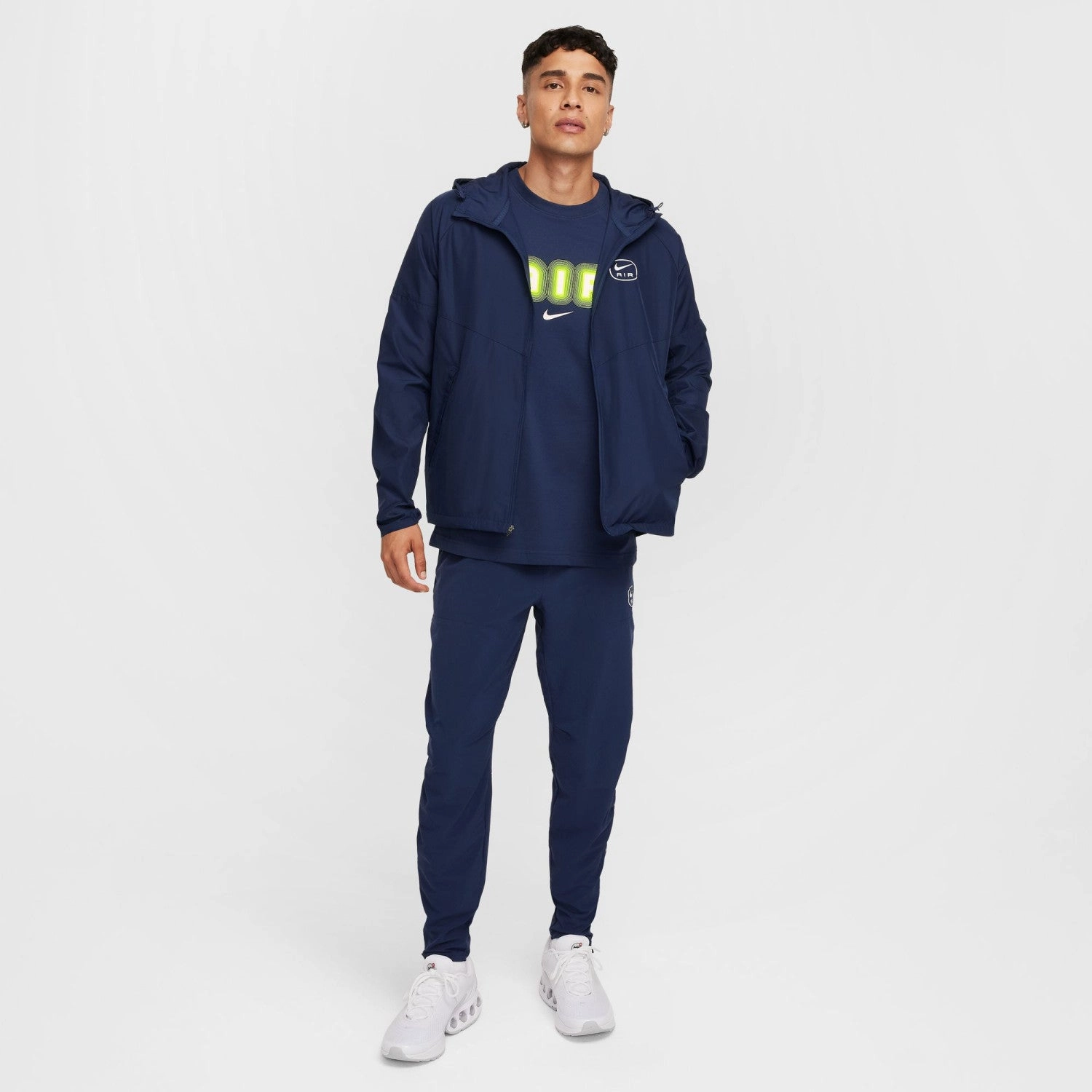 Pantalon Nike Air Running - Bleu/Vert
