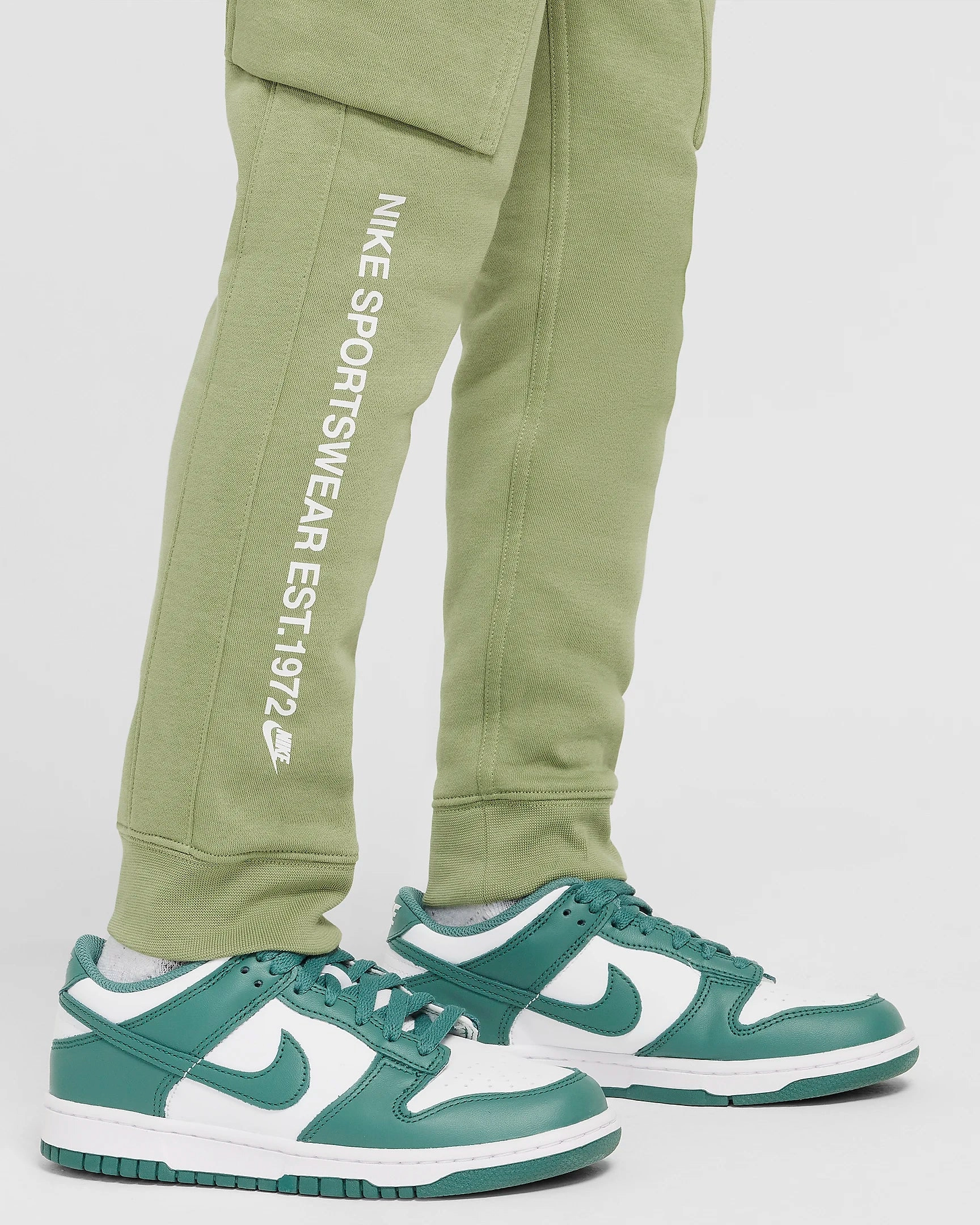 Pantalon Nike Cargo Fleece Junior - Vert