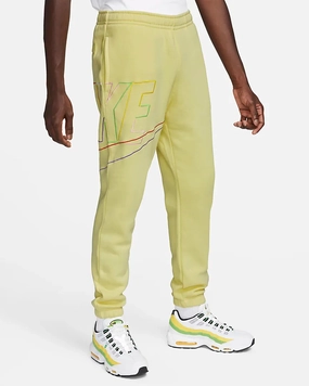 Pantalon Nike Club Fleece  - Jaune