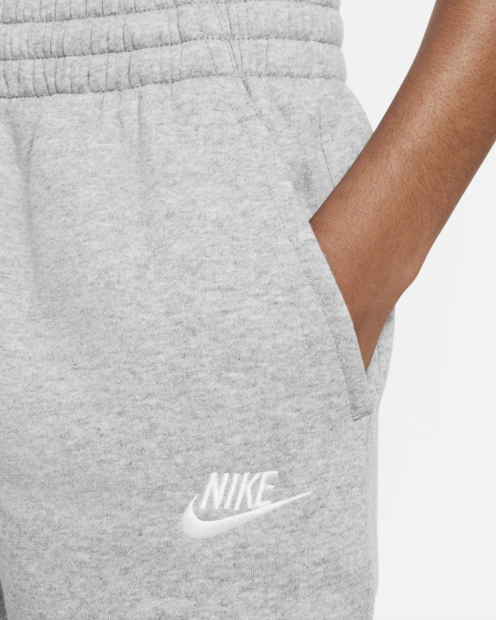 Pantalon Nike Fleece Junior - Gris