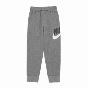 Pantalon Nike Sportswear Club Fleece Enfant - Gris/Blanc