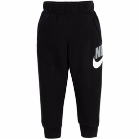 Pantalon Nike Sportswear Club Fleece Enfant - Noir/Blanc