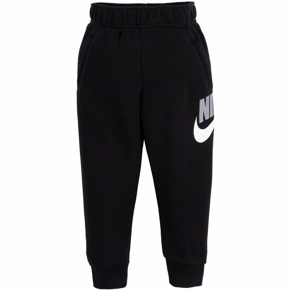 Pantalon Nike Sportswear Club Fleece Enfant - Noir/Blanc