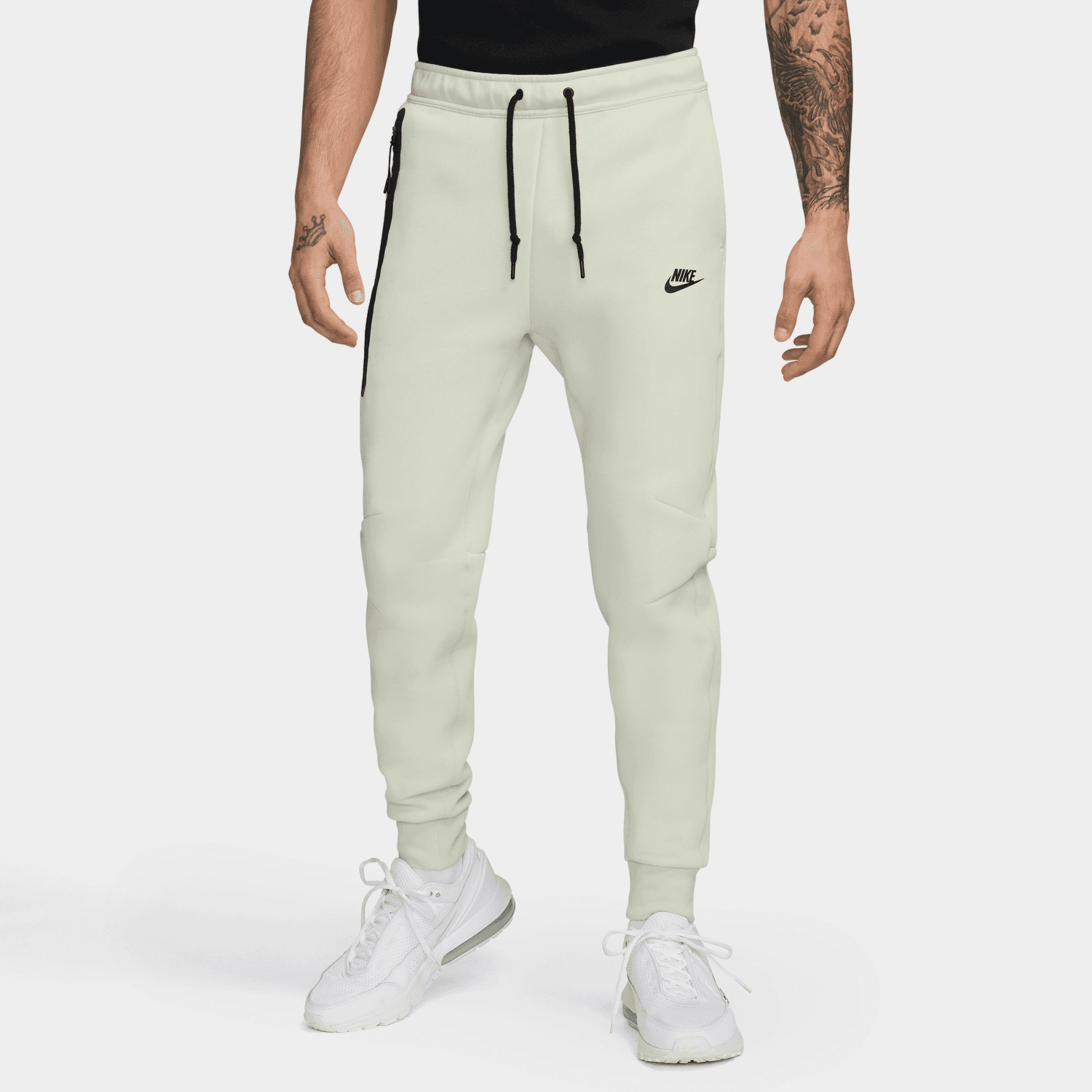 Pantalon Nike Tech Fleece - Beige/Noir