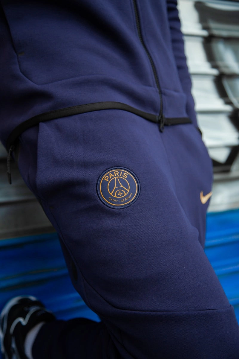 Pantalon PSG Tech Fleece - Bleu/Or