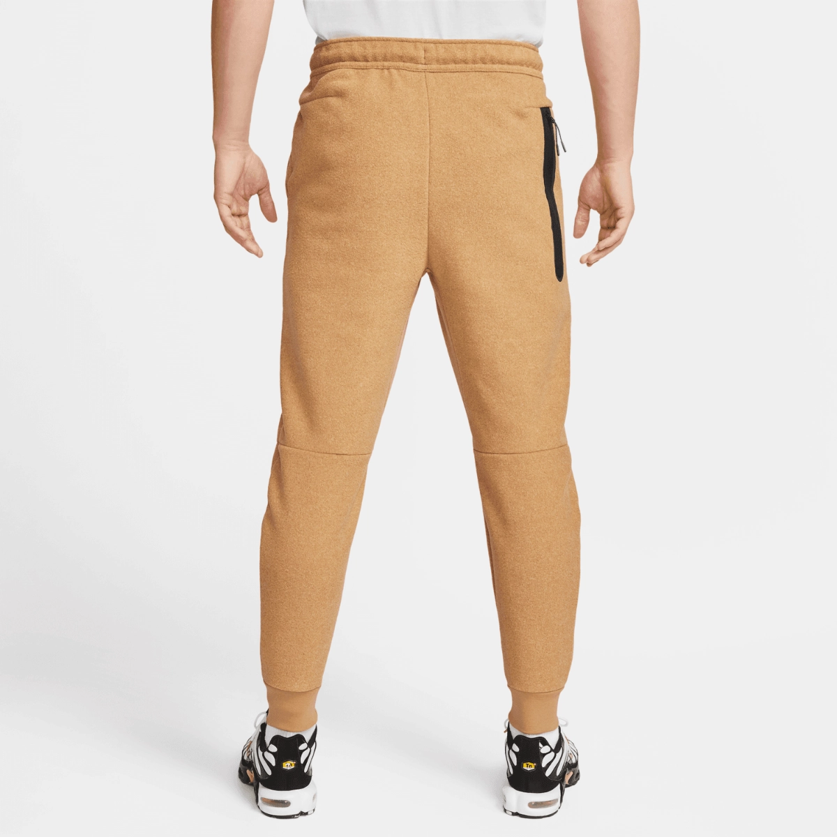 Pantalon Sportswear Nike Tech Fleece - Beige/Noir