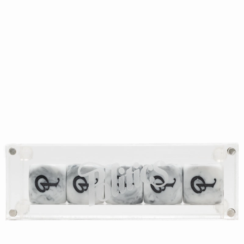 Politics Dice - Marble