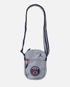 Sacoche Nike PSG Jordan Festival Bag - Gris/Bleu/Blanc