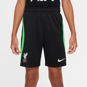 Short d'entrainement Liverpool Junior - Noir/Vert