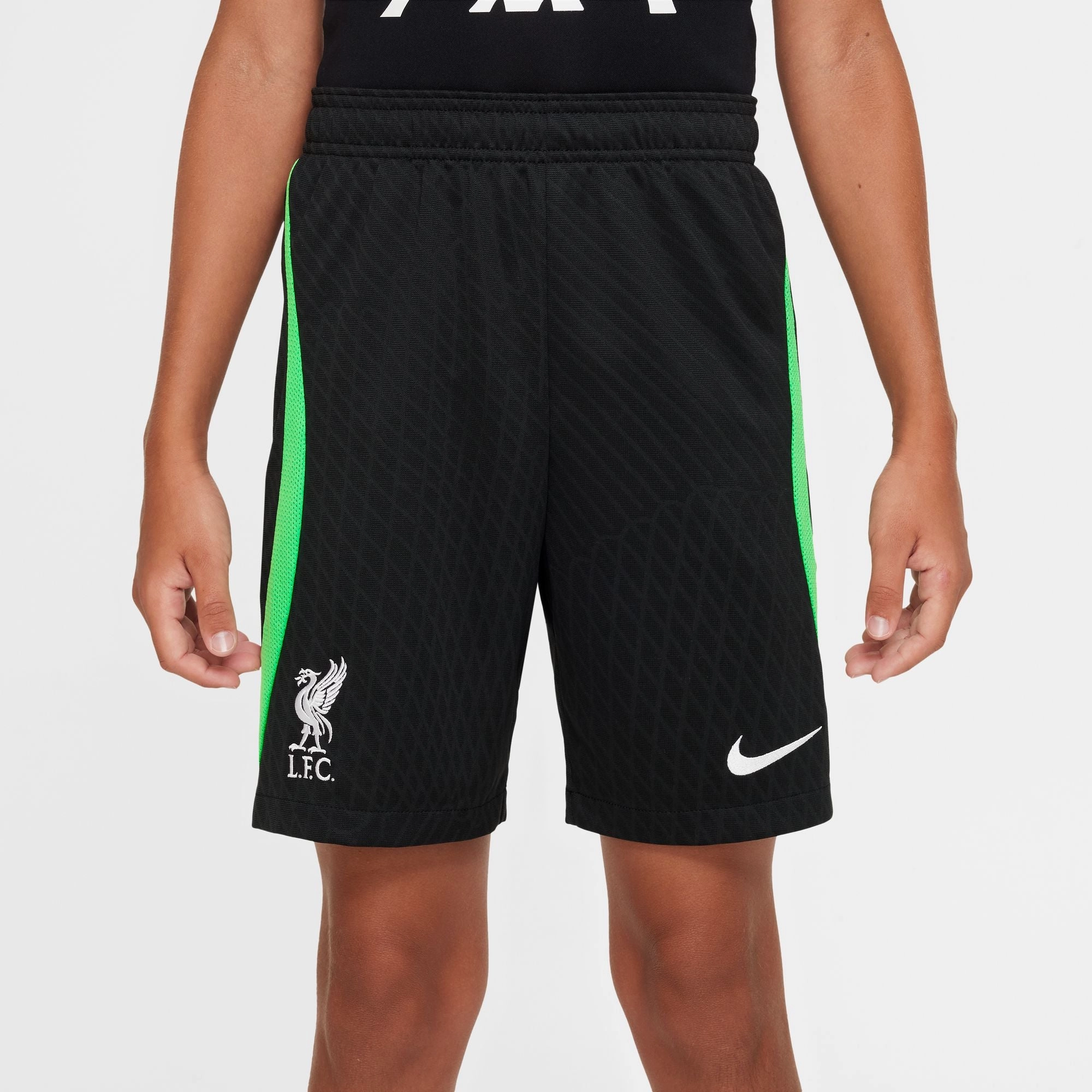Short d'entrainement Liverpool Junior - Noir/Vert