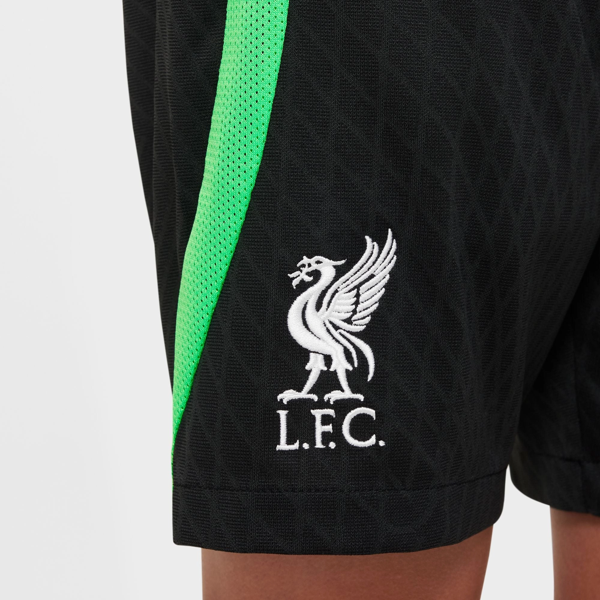 Short d'entrainement Liverpool Junior - Noir/Vert