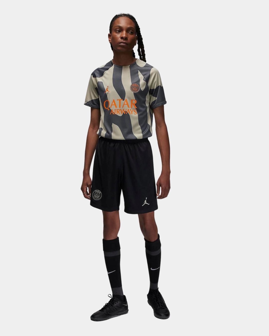 Short d'entrainement PSG x Jordan - Noir/Gris