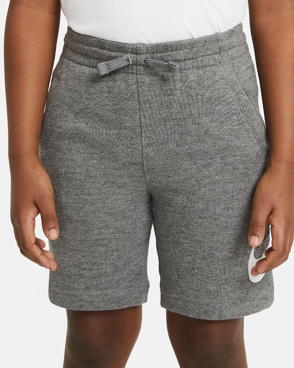 Short Nike Sportswear HBR Enfant - Gris/Noir/Blanc