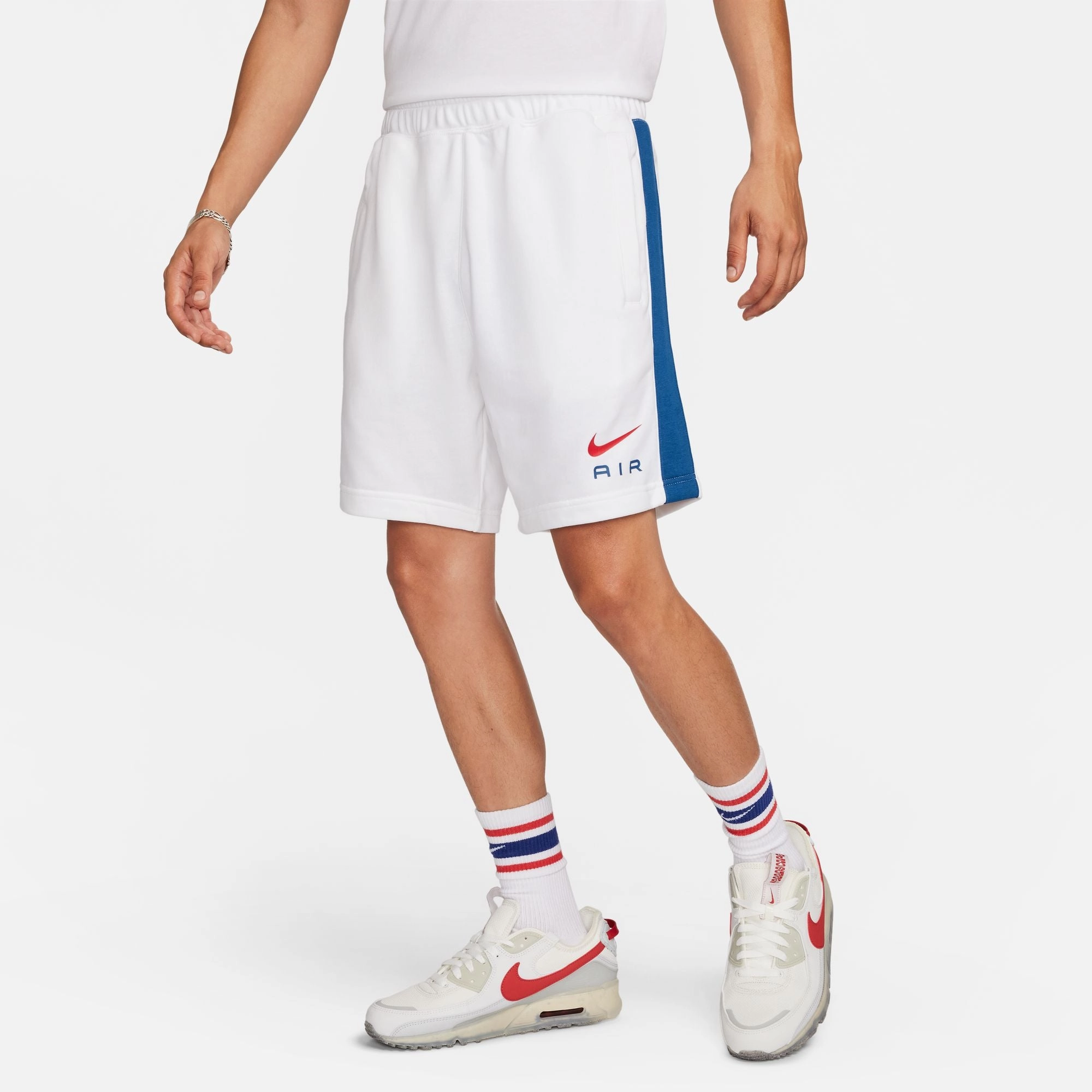 Short Nike Swoosh Air Fleece - Blanc