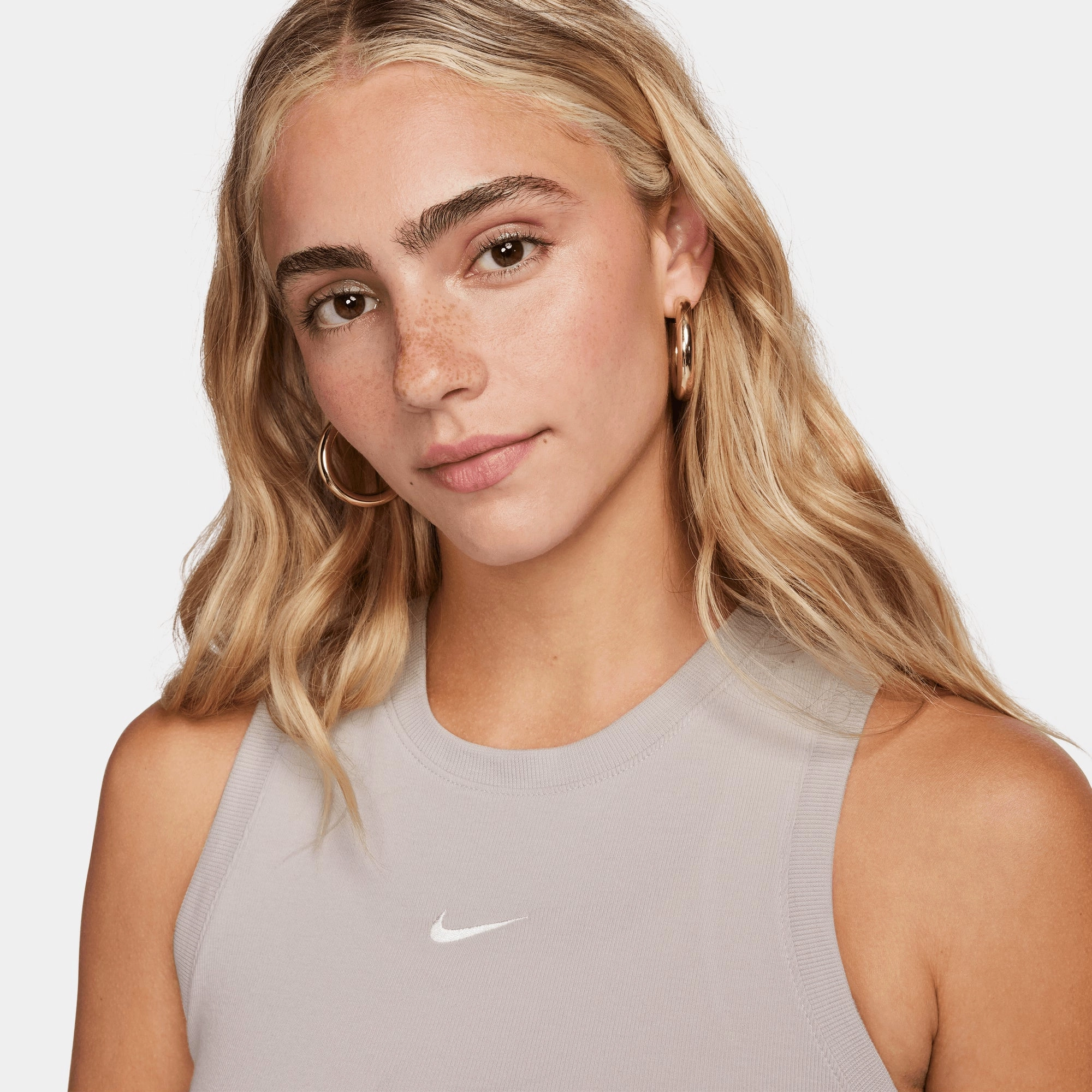 SPORTSWEAR CHILL KNIT טופ ריב