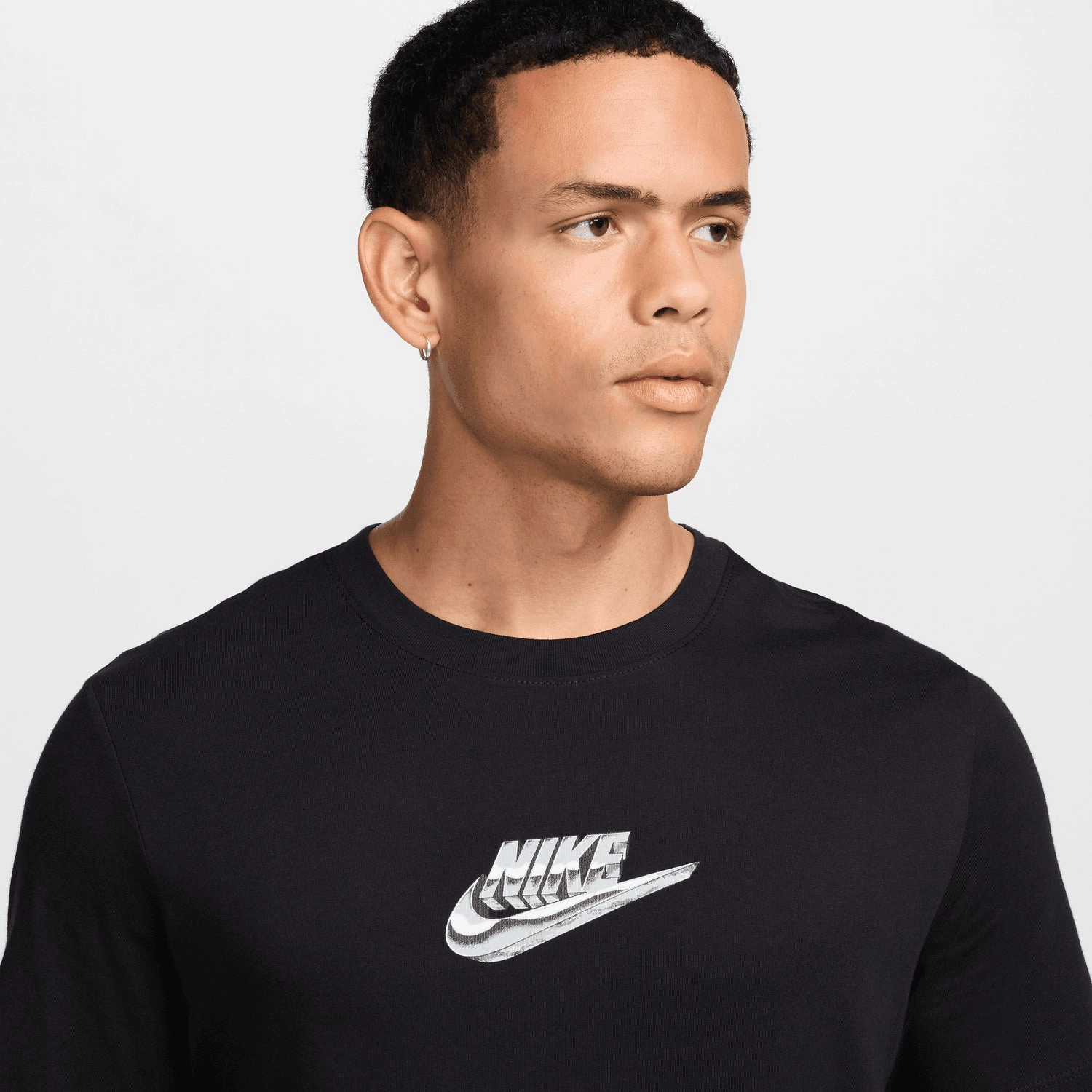 SPORTSWEAR טי שרט עם הדפס המותג