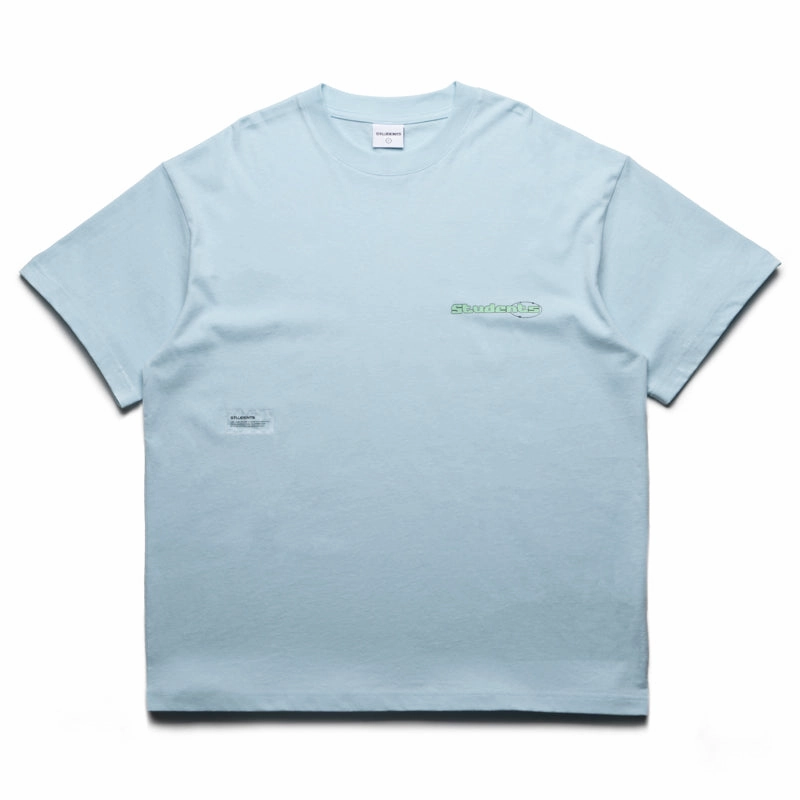 Students Golf Always Somewhere Tee - Chambray