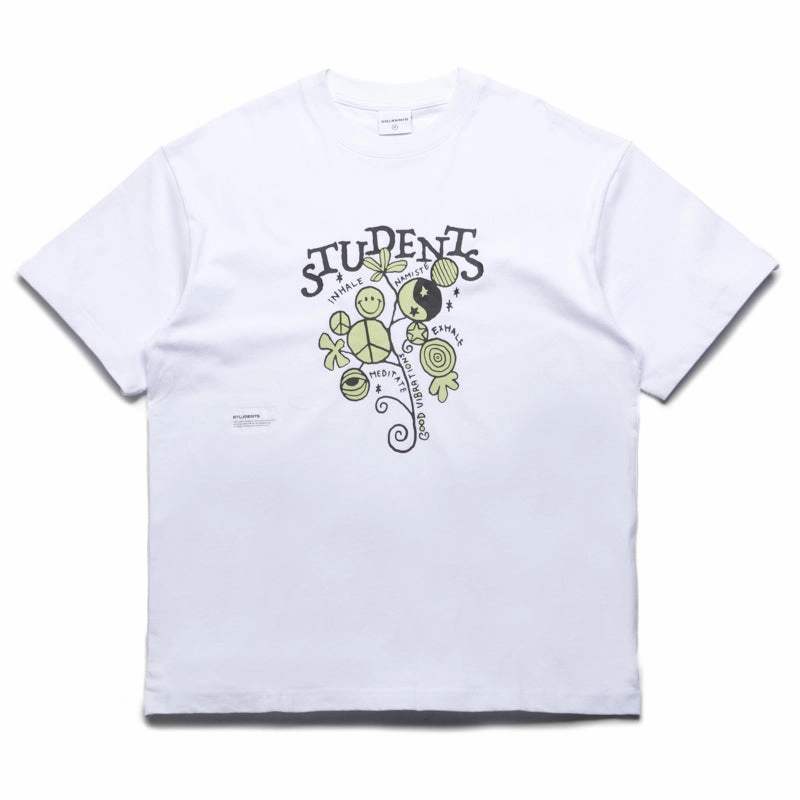 Students Golf Growth Tee - White