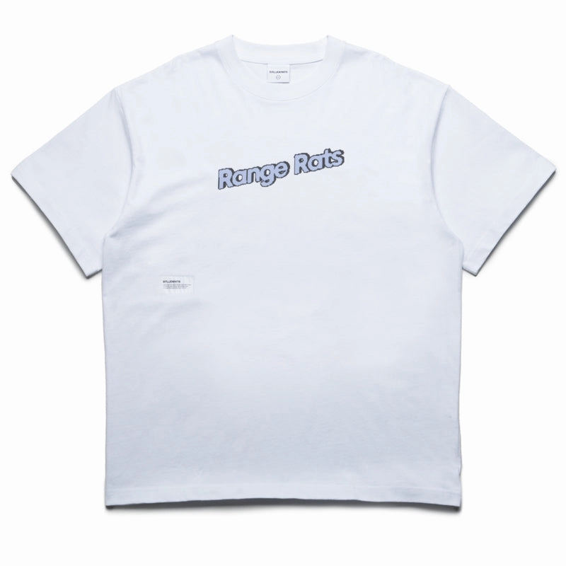 Students Golf Range Rats Tee - White