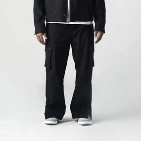 Superkicks | ESSENTIAL CARGO PANTS  { BLACK