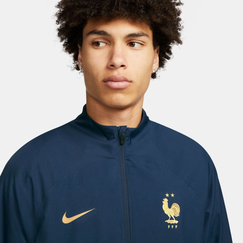 Survêtement Equipe de France 2022 - Bleu/Doré