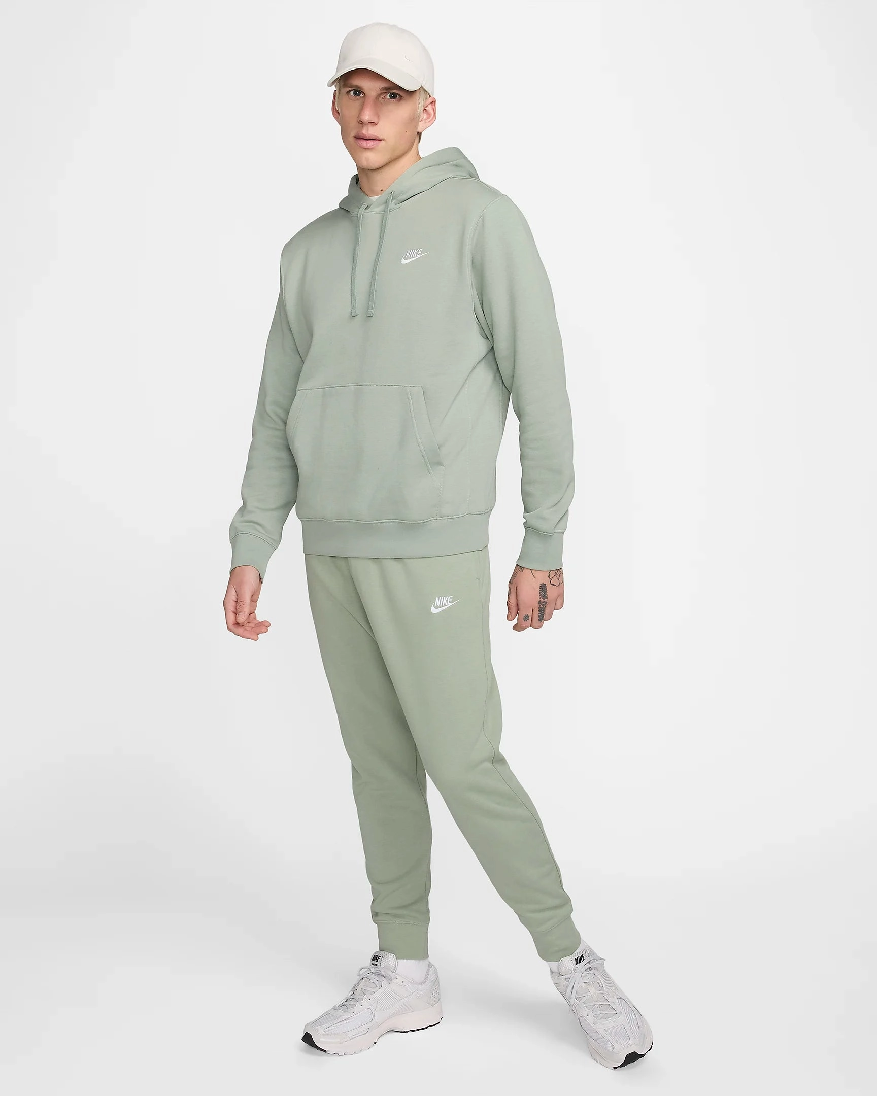 Sweat à capuche Nike Club Fleece - Vert