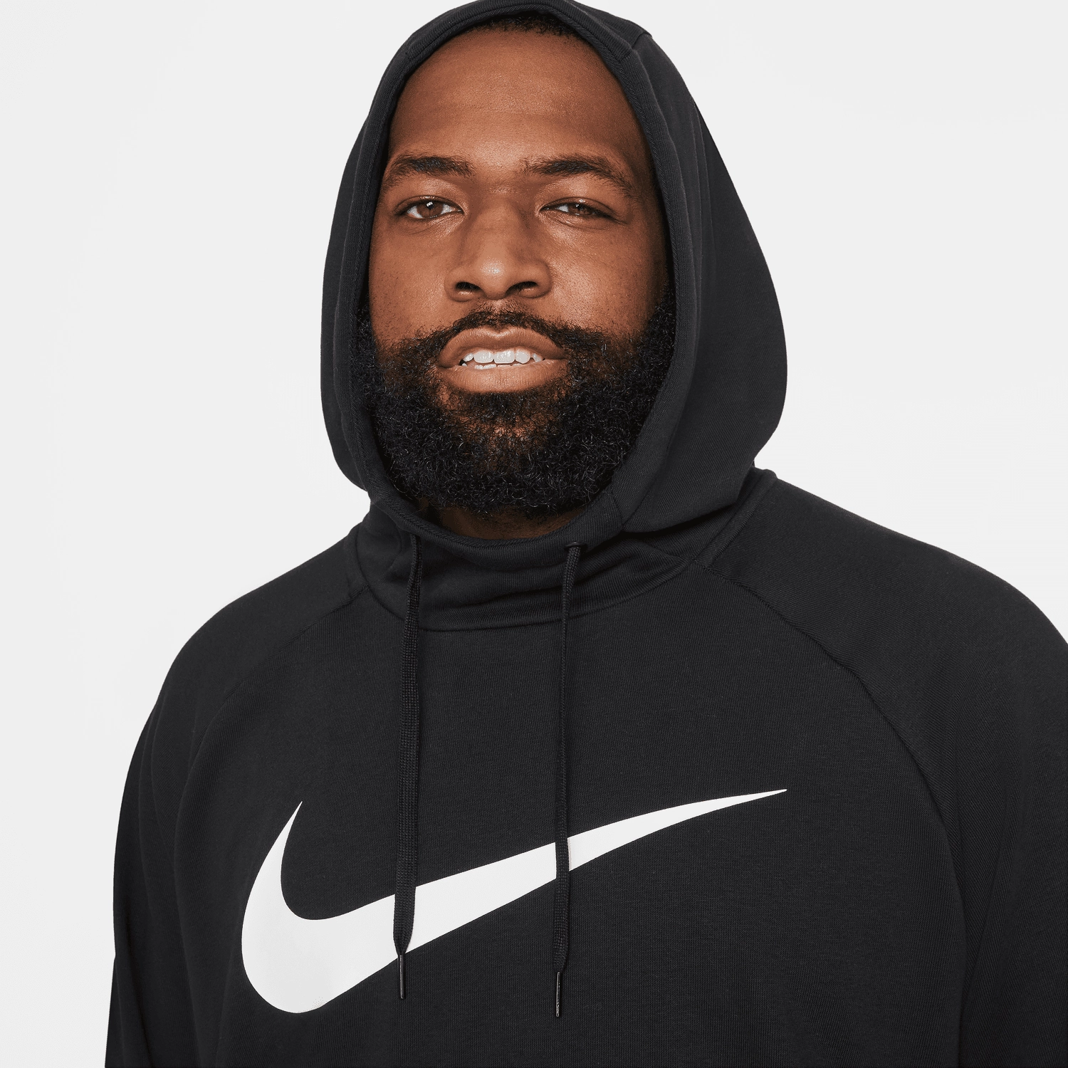 Sweat à capuche Nike Dry Graphic - Noir/Blanc