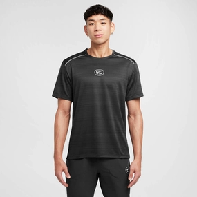 T-shirt Nike Air Swoosh - Gris/Orange
