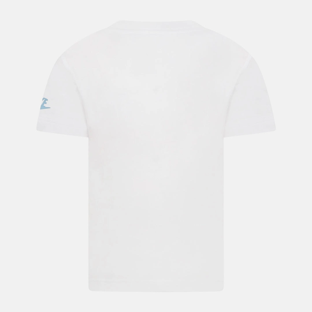 T-Shirt Nike Enfant - Blanc/Bleu/Orange