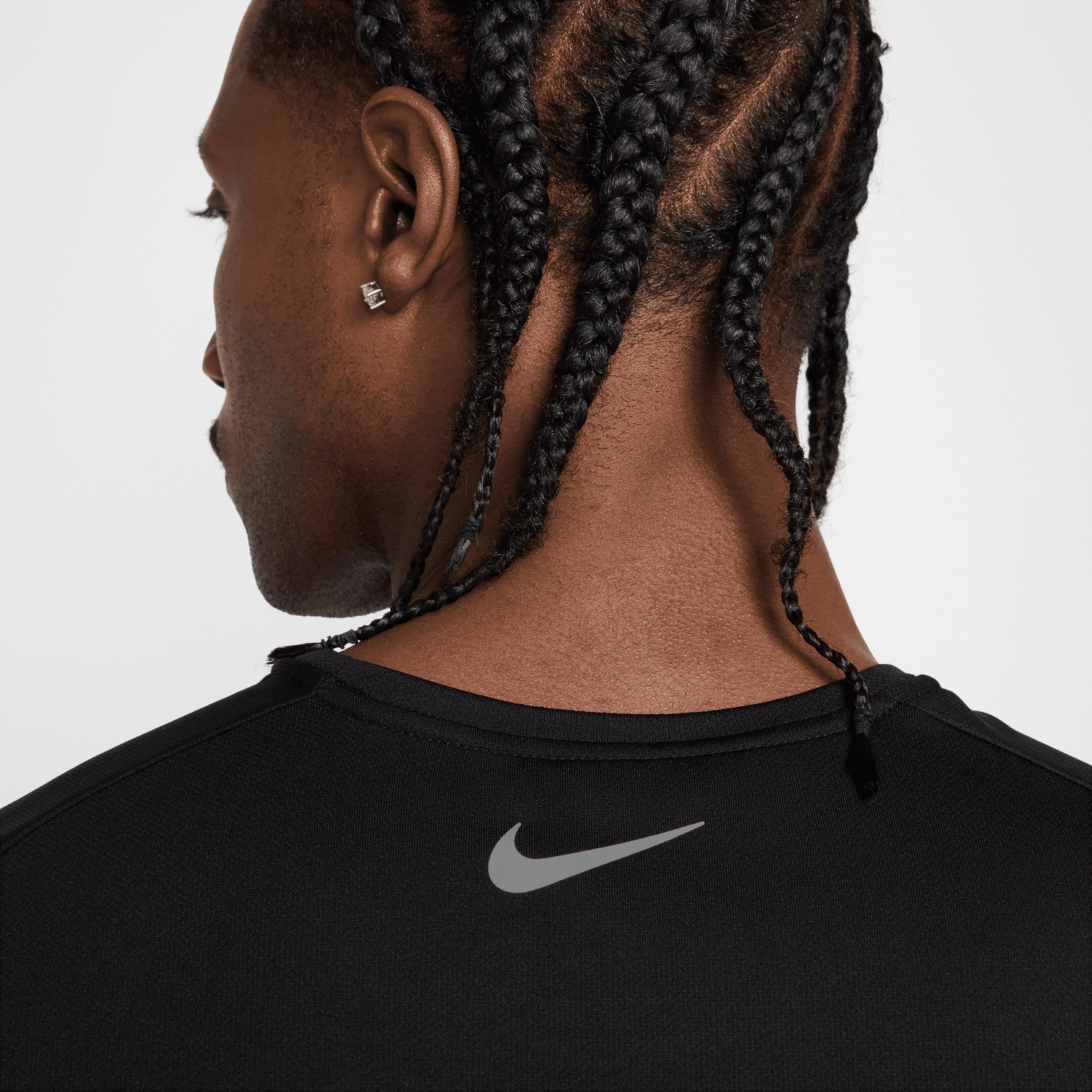 T-shirt Nike Miler - Noir/Blanc