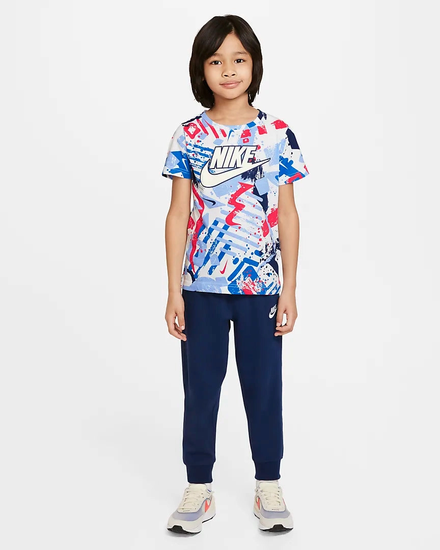 T-Shirt Nike Thrill Seeker Enfant - Bleu/Blanc/Rouge