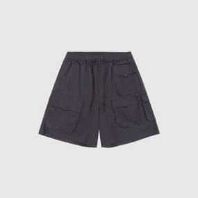 TECH WOVEN CARGO SHORT BLACK
