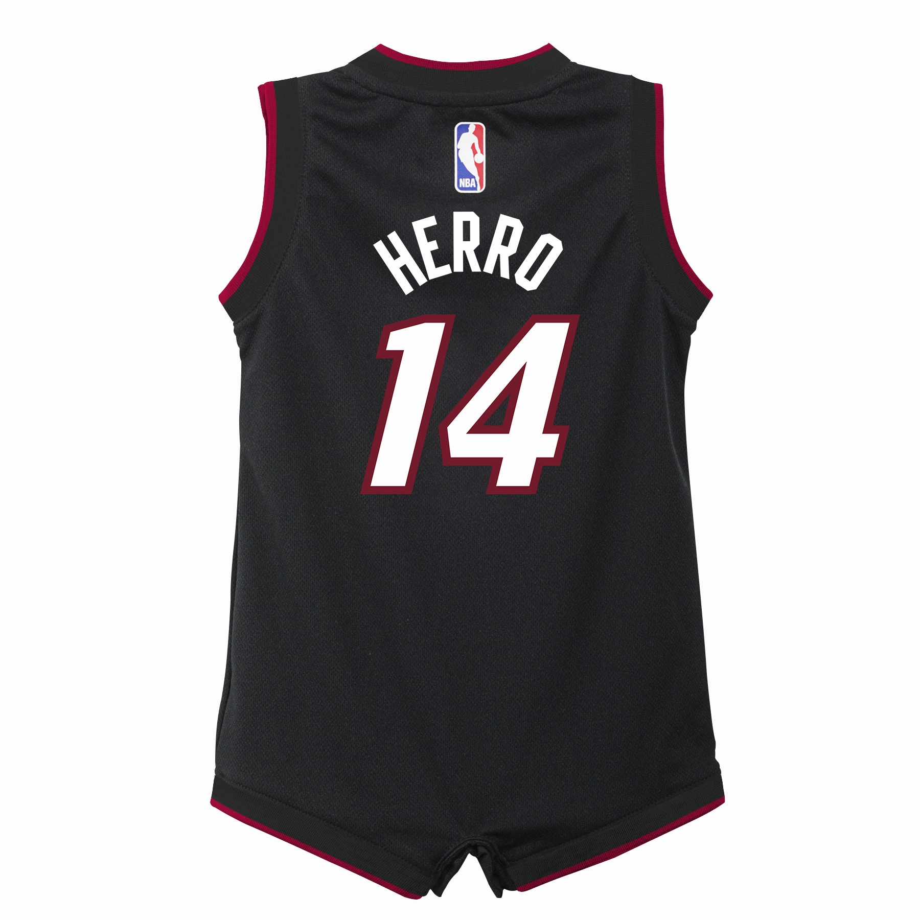 Tyler Herro Nike Icon Black Infant Onesie Jersey