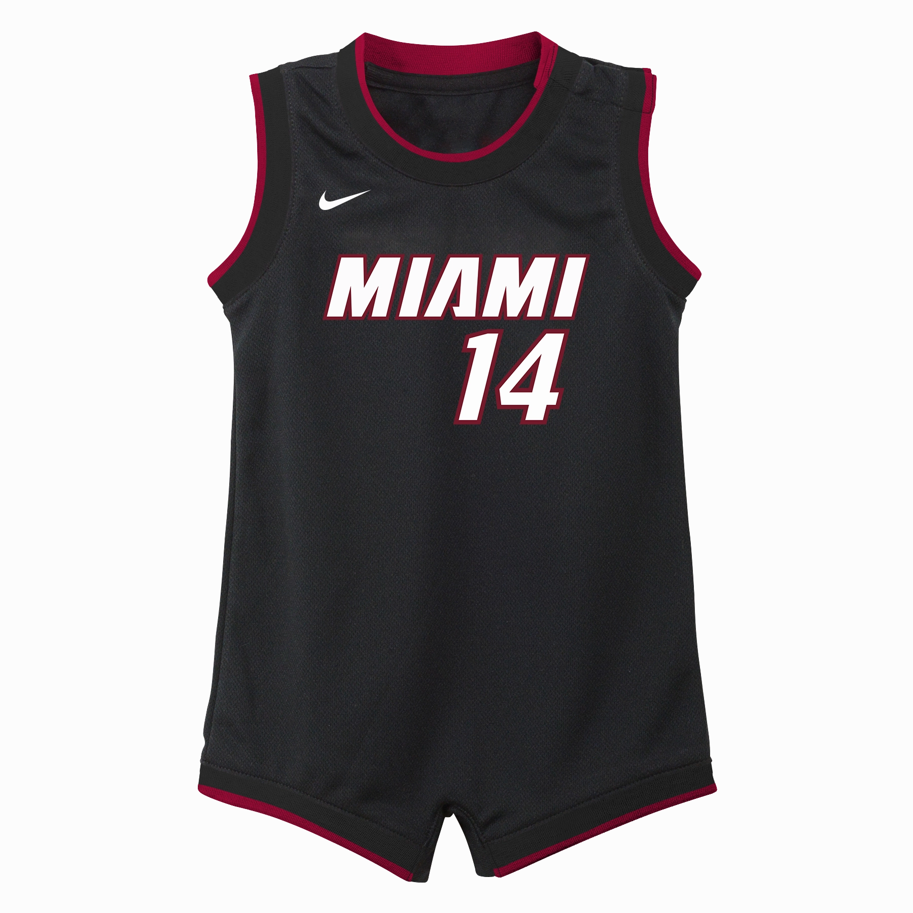 Tyler Herro Nike Icon Black Infant Onesie Jersey