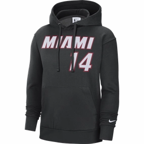 Tyler Herro Nike Icon Black Name & Number Hoodie